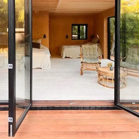 Retro Woodland With Modern Twist Amidst Trees